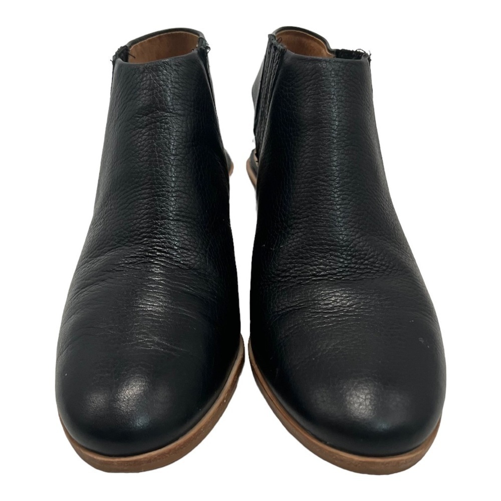 Gentle Souls Harlie Slingback Black Leather Open Back Comfort Booties Womens 9.5 - Picture 2 of 13